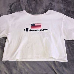 Women’s Champion Tee Crop Top